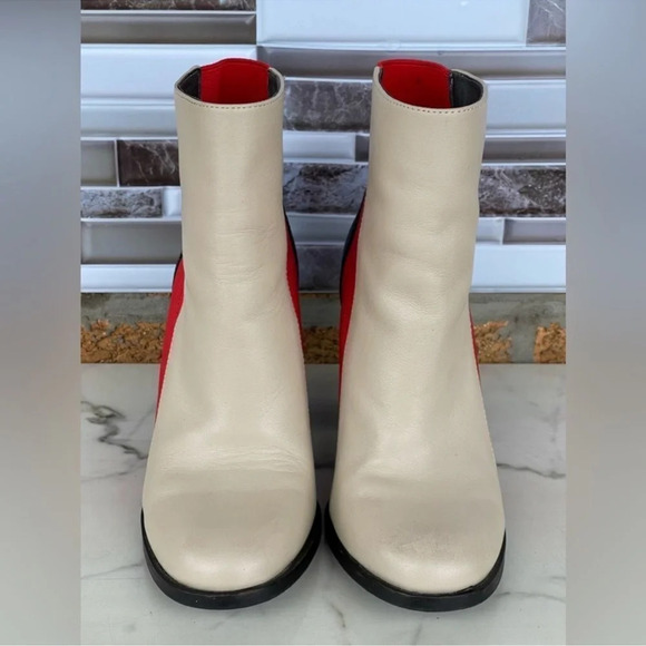 UNITED NUDE Tetra Mist/Hot Red/Black boots size 37/6.5 - Picture 2 of 8